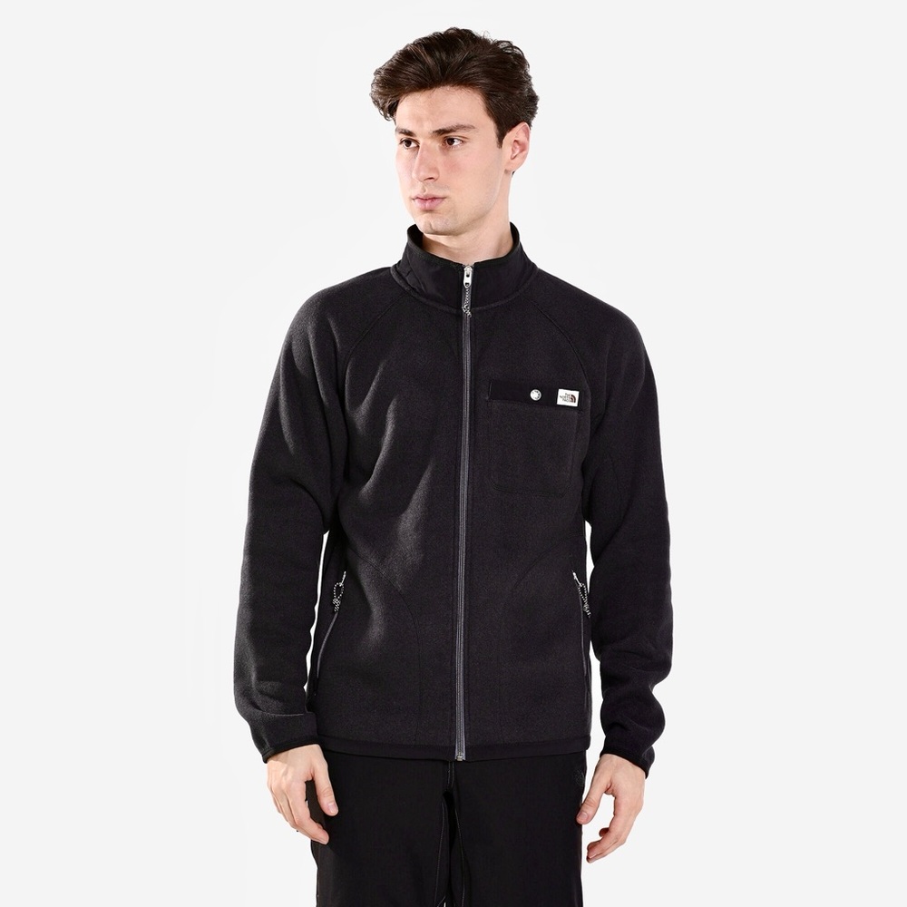 The North Face Gordon Black Fleece Full Zip-Up Jacket Men’s Jacket‎ Size Large
